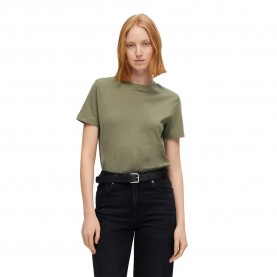 Тениска Selected My Essential short sleeve T-shirt - Green (Kalamata) тениска,мъжки,тениски,дамски,тениски,selected,my,essential,short,sleeve,t,shirt,green,(kalamata)