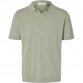 дамски,блузи,с,яка,мъжки,блузи,с,яка,selected,mattis,short,sleeve,polo,green,(aqua,gray)