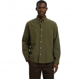 риза,с,дълъг,ръкав,дамски,ризи,мъжки,ризи,selected,regrick,oxford,flex,long,sleeve,shirt,green,(kalamata,mixed,forest,night)
