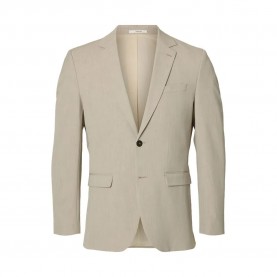 Сако Selected Slim-Liam Flex B blazer - Beige (Oatmeal) сако,мъжки,сака,selected,slim,liam,flex,b,blazer,beige,(oatmeal)