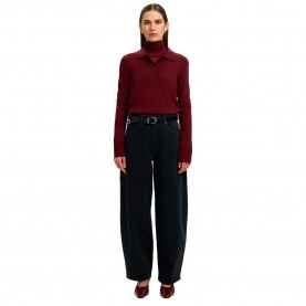 дамски,блузи,с,яка,мъжки,блузи,с,яка,selected,thea,long,sleeve,polo,red,(tawny,port)