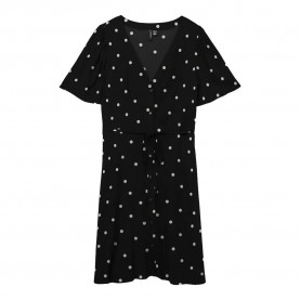 рокля,дамски,поли,и,рокли,vero,moda,alba,short,sleeve,short,dress,black,(black,joan,white,dot)