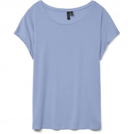 тениска,мъжки,тениски,дамски,тениски,vero,moda,ava,plain,short,sleeve,t,shirt,blue,(brunnera,blue)