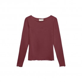 Тениска Vero moda Awglesha long sleeve T-shirt - Red (Catawba Grape) тениска,мъжки,тениски,дамски,тениски,vero,moda,awglesha,long,sleeve,t,shirt,red,(catawba,grape)
