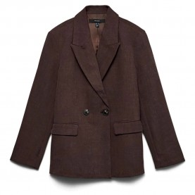 сако,дамски,сака,vero,moda,bestie,loose,blazer,brown,(chocolate,torte,melange)