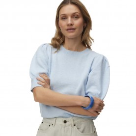 тениска,мъжки,тениски,дамски,тениски,vero,moda,doffy,short,sleeve,t,shirt,blue,(cashmere,blue,melange)