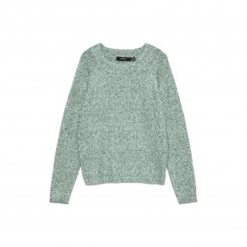 Блуза Vero moda Doffy sweater - Green (Aqua Gray / Melange) блуза,мъжки,пуловери,дамски,пуловери,vero,moda,doffy,sweater,green,(aqua,gray,melange)