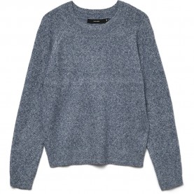 блуза,мъжки,пуловери,дамски,пуловери,vero,moda,doffy,sweater,grey,(dark,denim,white,melange)
