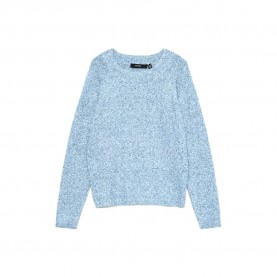 блуза,мъжки,пуловери,дамски,пуловери,vero,moda,doffy,sweater,blue,(ice,water,melange)