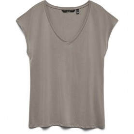 тениска,мъжки,тениски,дамски,тениски,vero,moda,fill,short,sleeve,v,neck,t,shirt,grey,(moon,rock)