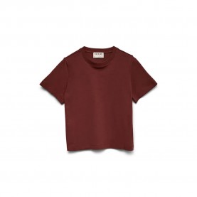 тениска,мъжки,тениски,дамски,тениски,vero,moda,naima,short,sleeve,t,shirt,brown,(bitter,chocolate)