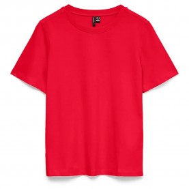 тениска,мъжки,тениски,дамски,тениски,vero,moda,paulina,short,sleeve,t,shirt,red,(lollipop)