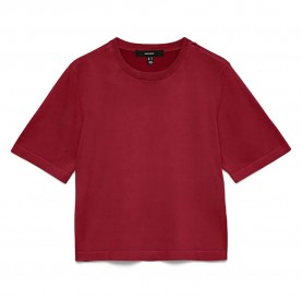 блуза,мъжки,пуловери,дамски,пуловери,vero,moda,silje,2,4,oversize,short,sleeve,sweater,red,(biking,red)