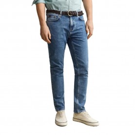 дънки,мъжки,панталони,дамски,панталони,gant,1000020,slim,fit,jeans,blue,(mid,blue,vintage)