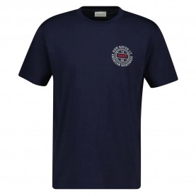 тениска,мъжки,тениски,дамски,тениски,gant,2003402,short,sleeve,t,shirt,blue,(evening,blue)