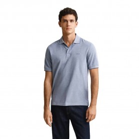 Gant 2014102 short sleeve polo - Blue (Vintage Blue) дамски,блузи,с,яка,мъжки,блузи,с,яка,gant,2014102,short,sleeve,polo,blue,(vintage,blue)