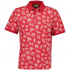 Gant 2014109 short sleeve polo - Red (Rose Red) дамски,блузи,с,яка,мъжки,блузи,с,яка,gant,2014109,short,sleeve,polo,red,(rose,red)