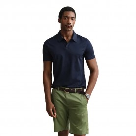 Gant 2014124 short sleeve polo - Blue (Evening Blue) дамски,блузи,с,яка,мъжки,блузи,с,яка,gant,2014124,short,sleeve,polo,blue,(evening,blue)