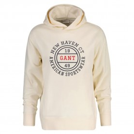 суичър,мъжки,пуловери,gant,2067110,hoodie,beige,(cream)