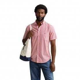 Риза с къс ръкав Gant 3260014 Regular Fit short sleeve shirt - Pink (Rose Red) риза,с,къс,ръкав,дамски,ризи,мъжки,ризи,gant,3260014,regular,fit,short,sleeve,shirt,pink,(rose,red)