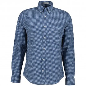 Риза с дълъг ръкав Gant 3260041 Linen Regular Fit long sleeve shirt - Blue (Vintage Blue) риза,с,дълъг,ръкав,дамски,ризи,мъжки,ризи,gant,3260041,linen,regular,fit,long,sleeve,shirt,blue,(vintage,blue)