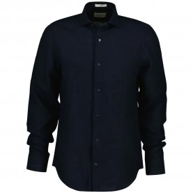 Риза с дълъг ръкав Gant 3260047 Linen Slim Fit long sleeve shirt - Blue (Evening Blue) риза,с,дълъг,ръкав,дамски,ризи,мъжки,ризи,gant,3260047,linen,slim,fit,long,sleeve,shirt,blue,(evening,blue)