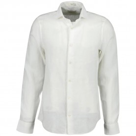 Риза с дълъг ръкав Gant 3260047 Linen Slim Fit long sleeve shirt - White (White) риза,с,дълъг,ръкав,дамски,ризи,мъжки,ризи,gant,3260047,linen,slim,fit,long,sleeve,shirt,white,(white)