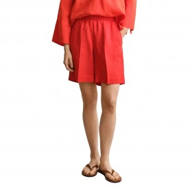 Къси панталони Gant 4020140 Linen shorts - Red (Perfect Red) къси,панталони,мъжки,панталони,дамски,панталони,gant,4020140,linen,shorts,red,(perfect,red)