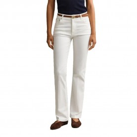 Дънки Gant 4100310 Flare Fit jeans - White (Eggshell) дънки,мъжки,панталони,дамски,панталони,gant,4100310,flare,fit,jeans,white,(eggshell)