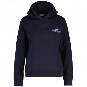 суичър,дамски,блузи,gant,4201486,hoodie,blue,(evening,blue)