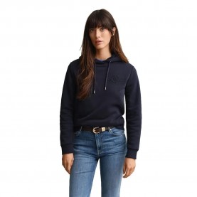 суичър,дамски,блузи,gant,4202587,hoodie,blue,(evening,blue)