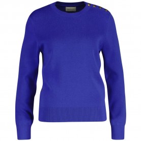 Блуза Gant 4805435 sweater - Blue (Royal Blue) блуза,мъжки,пуловери,дамски,пуловери,gant,4805435,sweater,blue,(royal,blue)