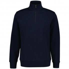 Блуза Gant Interlock half zip sweatshirt - Blue (Evening Blue) блуза,мъжки,пуловери,gant,interlock,half,zip,sweatshirt,blue,(evening,blue)