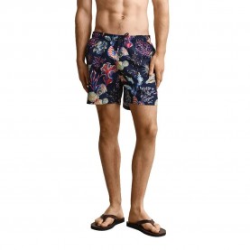 Бански гащета Gant Seaweed swimming shorts - Blue (Classic Blue) бански,гащета,мъжки,бански,костюми,gant,seaweed,swimming,shorts,blue,(classic,blue)