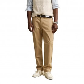 Панталони тип чино Gant Smart Regular Fit chino pants - Beige (Dark Khaki) панталони,тип,чино,мъжки,панталони,дамски,панталони,gant,smart,regular,fit,chino,pants,beige,(dark,khaki)