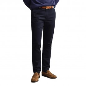 Панталони тип чино Gant Smart Slim Fit chino pants - Blue (Evening Blue) панталони,тип,чино,мъжки,панталони,дамски,панталони,gant,smart,slim,fit,chino,pants,blue,(evening,blue)