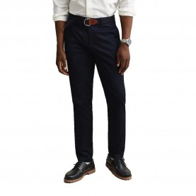 Панталони тип чино Gant Sports Slim Fit chino pants - Blue (Evening Blue) панталони,тип,чино,мъжки,панталони,дамски,панталони,gant,sports,slim,fit,chino,pants,blue,(evening,blue)