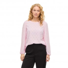 тениска,мъжки,тениски,дамски,тениски,vila,asta,o,neck,top,long,sleeve,t,shirt,pink,(cherry,blossom)
