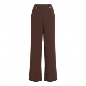 панталони,мъжки,панталони,дамски,панталони,vila,clua,wide,buttons,high,waist,pants,brown,(coffee,bean,gold,button)