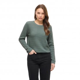 блуза,мъжки,пуловери,дамски,пуловери,vila,dalo,o,neck,knit,sweater,green,(balsam,green)