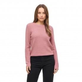 блуза,мъжки,пуловери,дамски,пуловери,vila,dalo,o,neck,knit,sweater,pink,(nostalgia,rose)