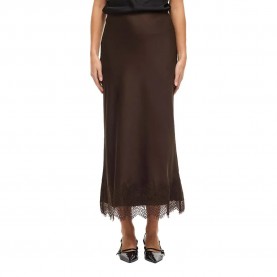 пола,дамски,поли,и,рокли,vila,ellette,ankle,lace,high,waist,midi,skirt,brown,(coffee,bean)