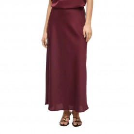 Пола Vila Ellette High Waist Midi Skirt - Purple (Port Royale) пола,дамски,поли,и,рокли,vila,ellette,high,waist,midi,skirt,purple,(port,royale)