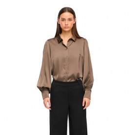 риза,с,дълъг,ръкав,дамски,ризи,мъжки,ризи,vila,enna,ravenna,balloon,long,sleeve,shirt,brown,(falcon)