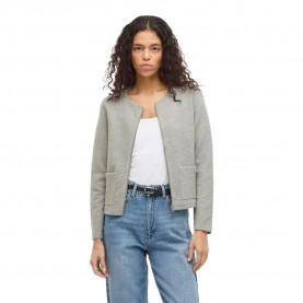жилетка,дамски,пуловери,дамски,плетени,дрехи,vila,garden,short,cardigan,beige,grey,(light,grey,melange)