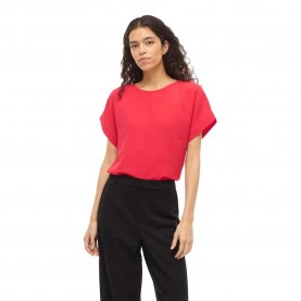 тениска,мъжки,тениски,дамски,тениски,vila,josa,top,short,sleeve,t,shirt,red,(hibiscus)