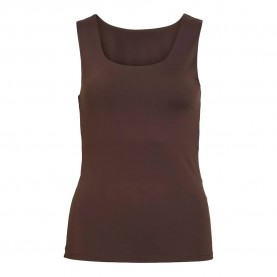 Тениска Vila Kenza U-Neck Top Rev sleeveless T-shirt - Brown (Coffee Bean) тениска,мъжки,тениски,дамски,тениски,vila,kenza,u,neck,top,rev,sleeveless,t,shirt,brown,(coffee,bean)