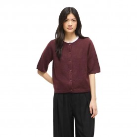 Жилетка Vila Liga O-Neck Knit cardigan - Purple (Port Royale / Melange) жилетка,мъжки,пуловери,дамски,пуловери,vila,liga,o,neck,knit,cardigan,purple,(port,royale,melange)