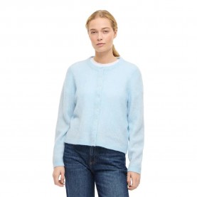 жилетка,дамски,пуловери,дамски,плетени,дрехи,vila,lory,o,neck,knit,cardigan,blue,(nantucket,breeze,melange)
