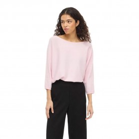 блуза,дамски,пуловери,дамски,плетени,дрехи,vila,malu,boatneck,knit,sweater,pink,(cherry,blossom,melange)
